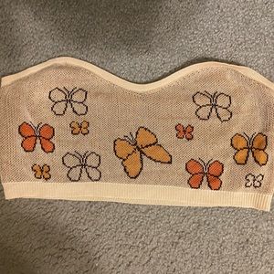 strapless bralette top!